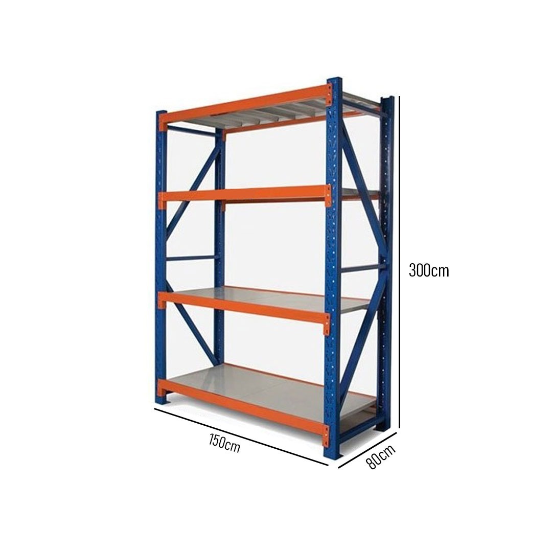 1452jpg_11zon-2 قفسه ایزی راک 4 طبقه سایز 150×80 ارتفاع 300 - Image 1